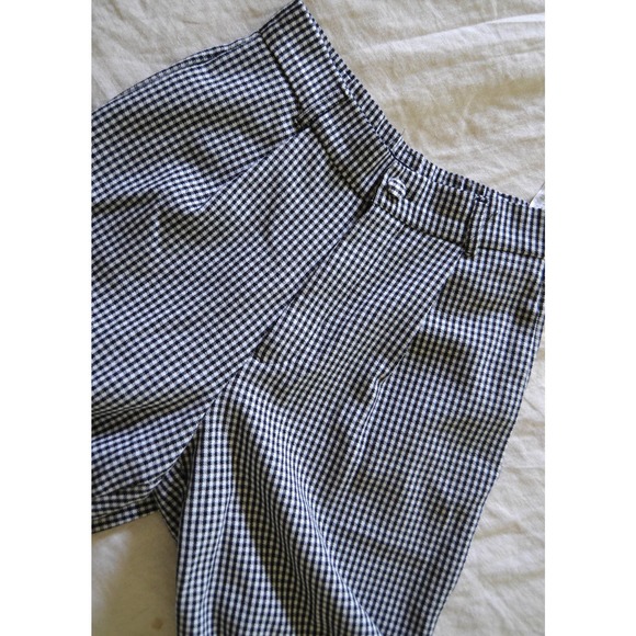 Zara Pants - Zara High Waist Houndstooth Trousers Size XS